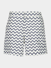 Frescobol Carioca Charcoal Blue Porto Copa Raio do Sol Swim Shorts