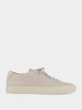 Common Projects Light Grey Achilles Leather Sneakers