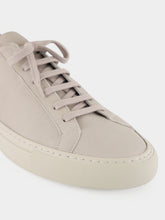 Common Projects Light Grey Achilles Leather Sneakers