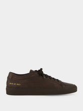 Common Projects Brown Achilles Leather Sneakers