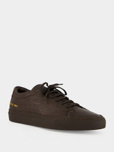 Common Projects Brown Achilles Leather Sneakers