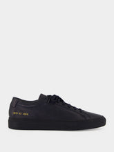 Common Projects Navy Achilles Leather Sneakers