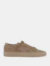 Common Projects Taupe Achilles Suede Sneakers