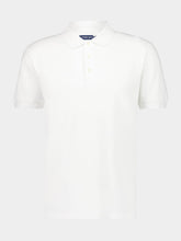 Frescobol Carioca White Horacio Cotton Polo Shirt