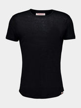 Orlebar Brown Black Ob-T Linen T-Shirt