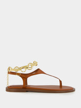 Zimmermann Pecan Wild Leather Sandal