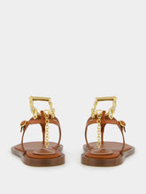 Zimmermann Pecan Wild Leather Sandal