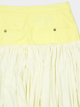 Rabanne Camomille Bi-Colour Long Skirt