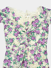 Rabanne Purple Liberty Floral Midi Dress