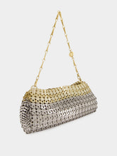Rabanne 1969 Skyline Two-Tone Metal Clutch Bag