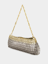 Rabanne 1969 Skyline Two-Tone Metal Clutch Bag