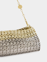 Rabanne 1969 Skyline Two-Tone Metal Clutch Bag