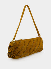 Rabanne Camel Leather Tekel Shoulder Bag