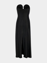 Rabanne Black Sweetheart Midi Dress
