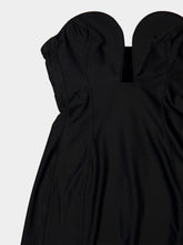 Rabanne Black Sweetheart Midi Dress