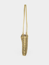 Rabanne 1969 Flip Gold and Silver Leather Bag