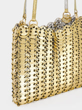 Rabanne 1969 Flip Gold and Silver Leather Bag