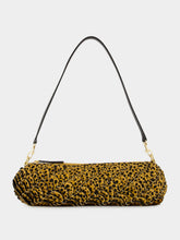 Rabanne Leopard Paco Baguette Pony Hair Shoulder Bag