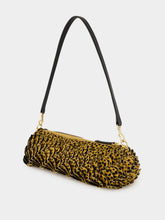 Rabanne Leopard Paco Baguette Pony Hair Shoulder Bag