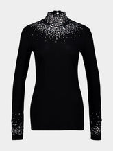 Rabanne Black Second-Skin Jersey Top