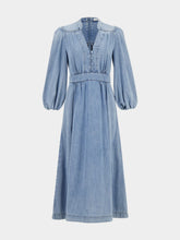 Zimmermann Blue Lucky Denim Midi Dress