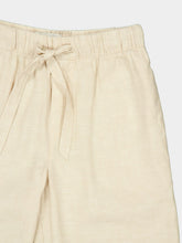 Frescobol Carioca Sand Luan Cotton-Linen Trousers