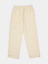 Frescobol Carioca Sand Luan Cotton-Linen Trousers