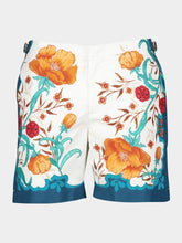 Orlebar Brown x La DoubleJ Morpheus Placèe Orange Bulldog Swim Shorts