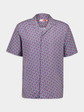 Orlebar Brown Whitsun Mini Blue Maitan Shirt