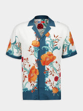 Orlebar Brown x La DoubleJ Morpheus Placèe Orange Maitan Shirt