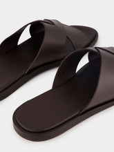 Orlebar Brown Brown Muro Leather Sandals
