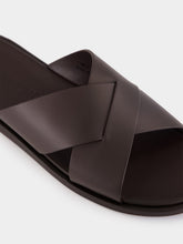 Orlebar Brown Brown Muro Leather Sandals
