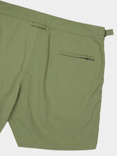 Orlebar Brown Herbal Green Bulldog Mid-Length Swim Shorts