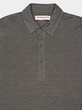 Orlebar Brown Elephant Grey Sebastian Tailored Linen Polo