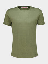 Orlebar Brown Herbal Green Tailored Linen T-Shirt