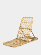Madam Stoltz Foldable Bamboo Beach Chair