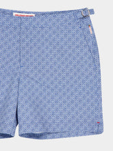 Orlebar Brown Aero Blue Portico Bulldog Swim Shorts