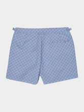Orlebar Brown Aero Blue Portico Bulldog Swim Shorts