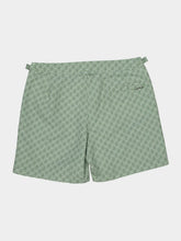 Orlebar Brown Tarragon Green Portico Swim Shorts