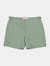 Orlebar Brown Tarragon Green Portico Swim Shorts