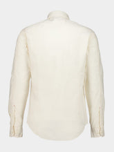 Orlebar Brown Latte Giles Cotton Poplin Shirt
