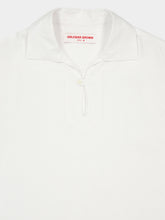 Orlebar Brown White Vincent Linen Overhead Shirt