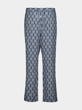 Orlebar Brown Night Iris Passetto Print Alfred Trousers