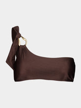 Zimmermann Chocolate Ascension Trim Bikini Top