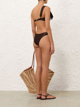 Zimmermann Chocolate Ascension Trim Bikini Top