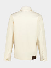 Frescobol Carioca Ecru Fontes Cotton Denim Jacket