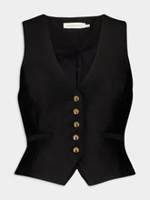 Zimmermann Black Hypnotic Waistcoat