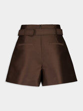Zimmermann Espresso Illuminate Tailored Shorts