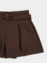 Zimmermann Espresso Illuminate Tailored Shorts