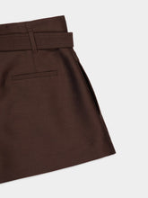 Zimmermann Espresso Illuminate Tailored Shorts